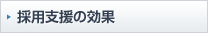 採用支援の効果